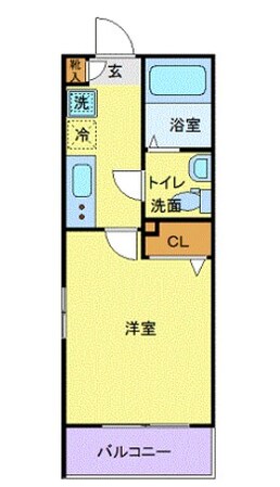 CITY SPIRE西新宿の物件間取画像